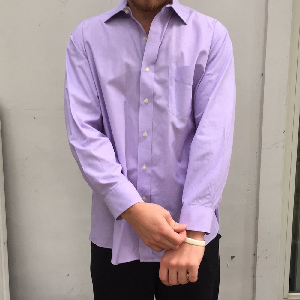 Lavender Botton down